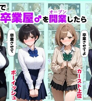 クラスで【処女卒業屋】を開業したら|【ハマダ商店】-制服 ★評価5.00